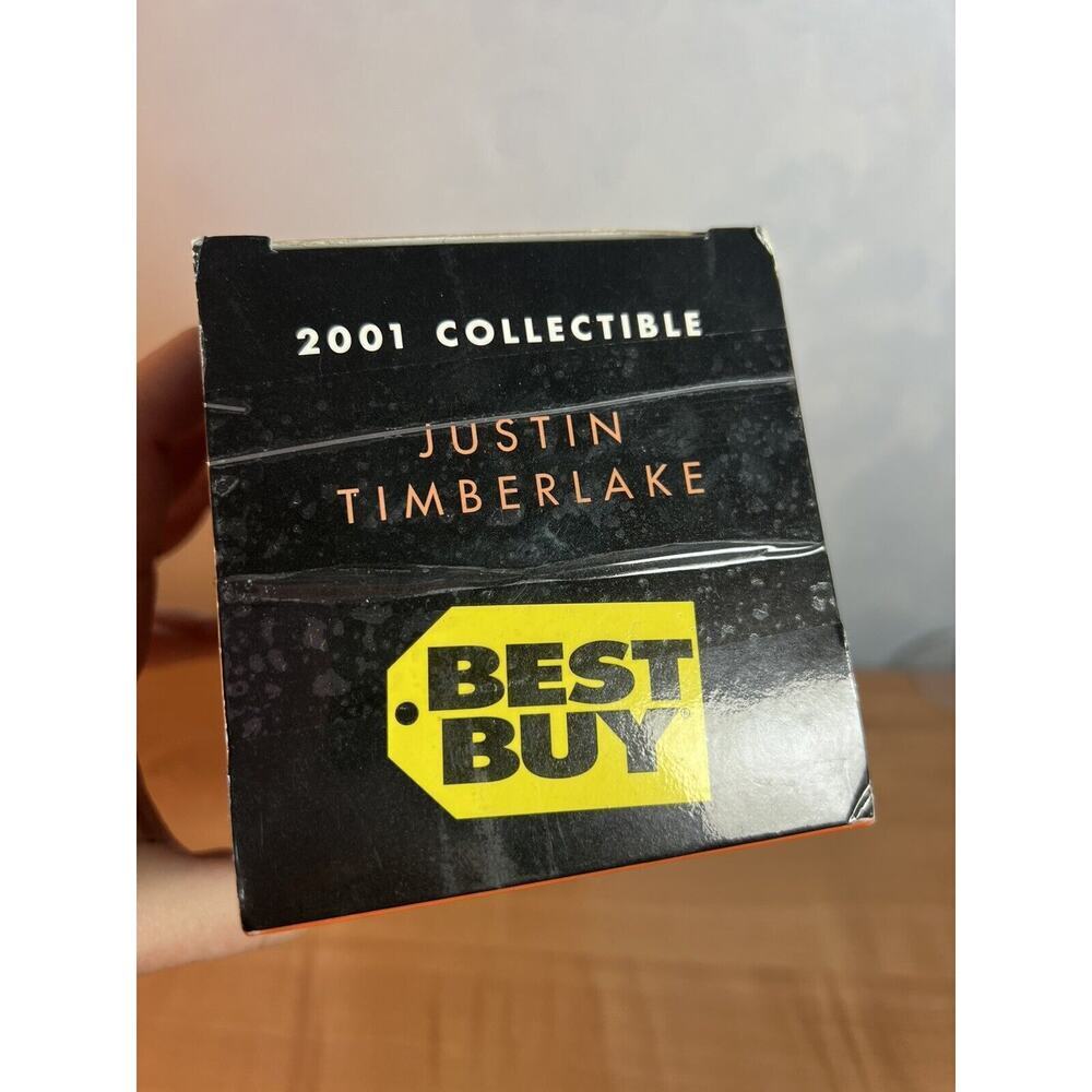 N SYNC Justin Timberlake Bobble Head Collectible Best Buy Exclusive 2001 - Picture 7 of 8